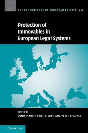 Cover of the book Protection of Immovables in European Legal Systems by David Garrioch