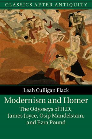 Cover of the book Modernism and Homer by Paul G. A. Jespers, Boris Murmann