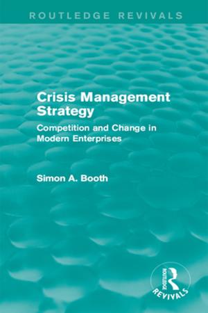 Cover of the book Crisis Management Strategy by Margot Sunderland