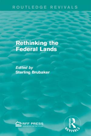 Cover of the book Rethinking the Federal Lands by Sioban Boyce