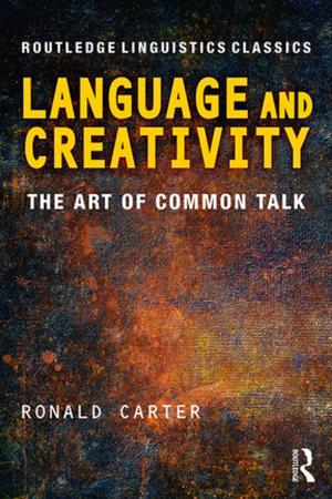 Cover of the book Language and Creativity by Robert de Board