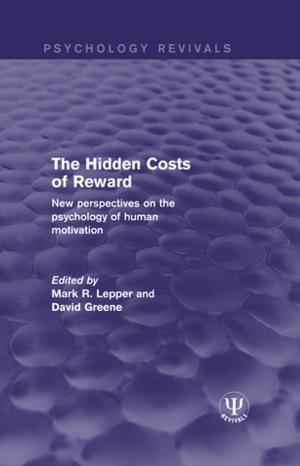 Cover of the book The Hidden Costs of Reward by Nigel West