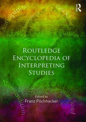 Cover of the book ROUTLEDGE ENCYCLOPEDIA OF INTERPRETING STUDIES by Valerie Sperling