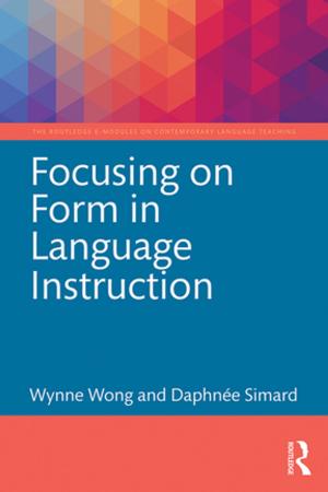 Cover of the book Focusing on Form in Language Instruction by Marina Ritzarev