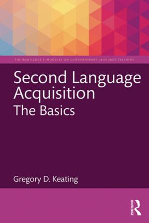 Cover of the book Second Language Acquisition: The Basics by Tom Verducci