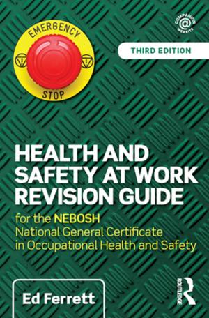Cover of the book Health and Safety at Work Revision Guide by Bernard Burgoyne, Jacques Alain Miller, Russell Grigg