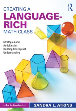 Cover of the book Creating a Language-Rich Math Class by Tony Lloyd-Jones, Carole Rakodi