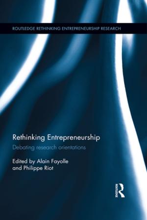 Cover of the book Rethinking Entrepreneurship by Florene S. Memegalos
