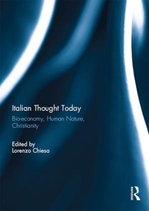 Cover of the book Italian Thought Today by Katariina Kyrölä