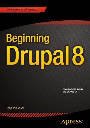 Cover of the book Beginning Drupal 8 by Melanie McBride