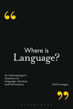 Cover of the book Where is Language? by Hubert Van Den Bergh