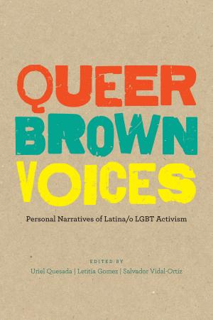 Cover of the book Queer Brown Voices by Chad Richardson, Michael J. Pisani