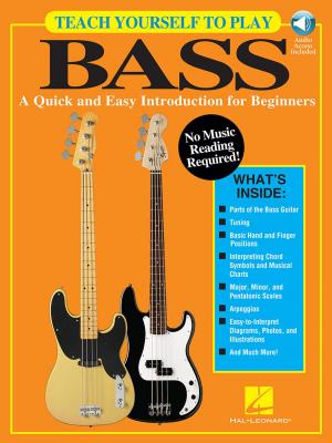 Cover of the book Teach Yourself to Play Bass by Joe DiPietro, George Gershwin, Ira Gershwin