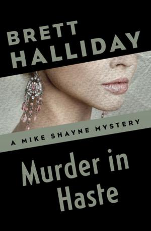 Cover of the book Murder in Haste by Brett Halliday