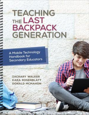 Cover of the book Teaching the Last Backpack Generation by Mizuko Ito, Kris Gutiérrez, Sonia Livingstone, Bill Penuel, Jean Rhodes, Katie Salen, Juliet Schor, Julian Sefton-Green, S. Craig Watkins