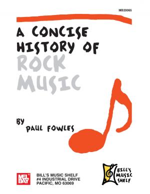 Cover of the book A Concise History of Rock Music by Mel Bay