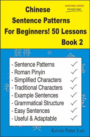 Cover of Chinese Sentence Patterns For Beginners! 50 Lessons Book 2