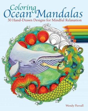 Book cover of Coloring Ocean Mandalas