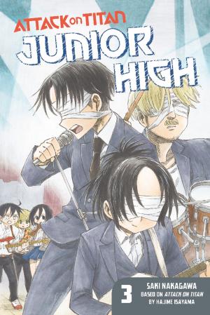 Book cover of Attack on Titan: Junior High