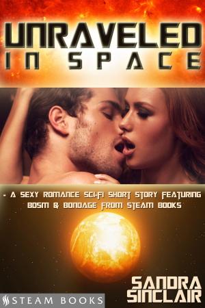 Cover of the book Unraveled in Space - A Sexy Romance Sci-Fi Short Story Featuring BDSM & Bondage from Steam Books by Bernadette Russo, Steam Books