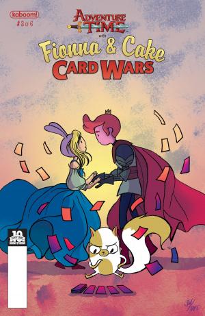 Book cover of Adventure Time: Fionna & Cake Card Wars #3
