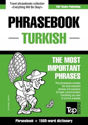 Cover of the book English-Turkish phrasebook and 1500-word dictionary by Andrey Taranov