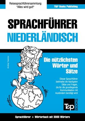 Cover of Sprachführer Deutsch-Niederländisch und Thematischer Wortschatz mit 3000 Wörtern
