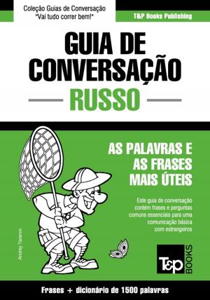 Cover of Guia de Conversação Português-Russo e dicionário conciso 1500 palavras