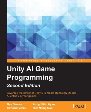 Cover of the book Unity AI Game Programming - Second Edition by Nishanth Nair, Ragini Kumbhat Bhandari