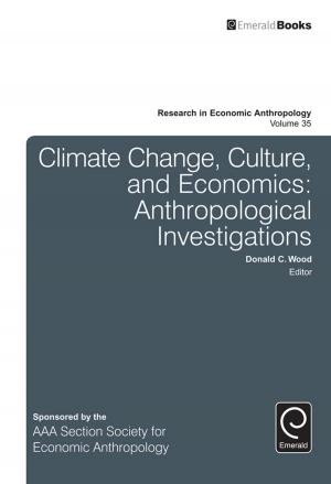 Book cover of Climate Change, Culture, and Economics