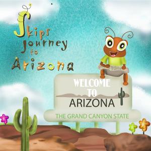 Book cover of Skips Journey to Arizona