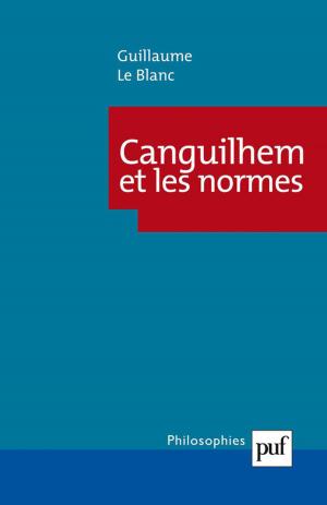 Book cover of Canguilhem et les normes
