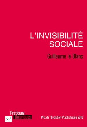 Book cover of L'invisibilité sociale