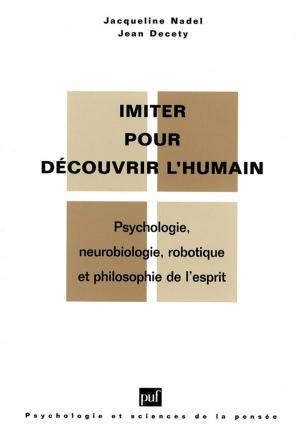 Cover of the book Imiter pour découvrir l'humain by Michel Angot