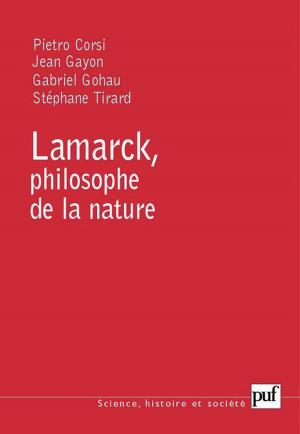 Book cover of Lamarck, philosophe de la nature