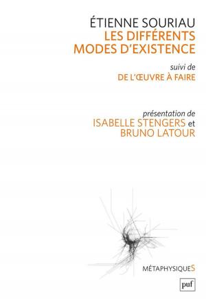 Cover of the book Les différents modes d'existence by Isabelle Smadja