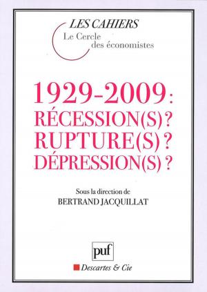 bigCover of the book 1929-2009 : Récession(s) ? Rupture(s) ? Dépression(s) ? by 