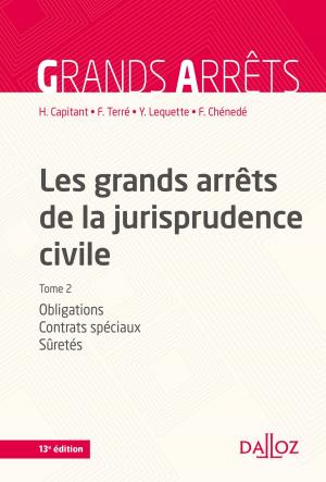 Cover of the book Les grands arrêts de la jurisprudence civile T2 by Anne-Marie Leroyer