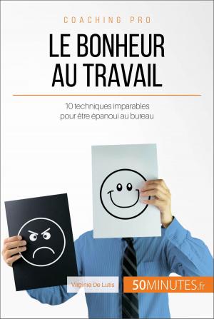 Cover of the book Le bonheur au travail by Caroline Cailteux, 50Minutes.fr