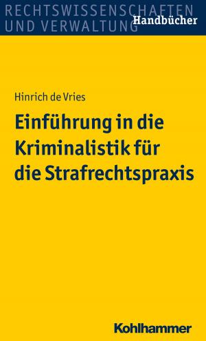 Cover of the book Einführung in die Kriminalistik für die Strafrechtspraxis by Boris Rapp