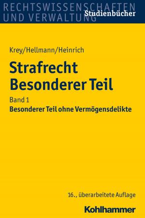 Cover of the book Strafrecht Besonderer Teil by Elmar Erhardt