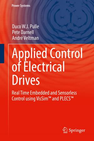Cover of the book Applied Control of Electrical Drives by Joseph Migga Kizza