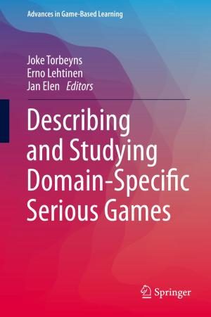 Cover of the book Describing and Studying Domain-Specific Serious Games by Julieta Vartabedian