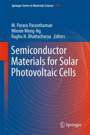Cover of the book Semiconductor Materials for Solar Photovoltaic Cells by Bob Mizon