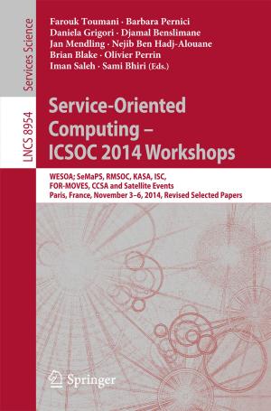 Cover of the book Service-Oriented Computing - ICSOC 2014 Workshops by Gerard O’Regan
