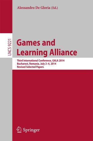 Cover of Games and Learning Alliance
