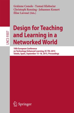 Cover of the book Design for Teaching and Learning in a Networked World by Marcin Hojny