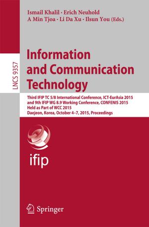 Cover of the book Information and Communication Technology by Ayako Hashizume, Aaron Marcus, Masaaki Kurosu, Xiaojuan Ma