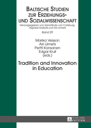 Cover of the book Tradition and Innovation in Education by Enisa Pliska