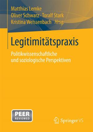 Cover of the book Legitimitätspraxis by Martin Pittner